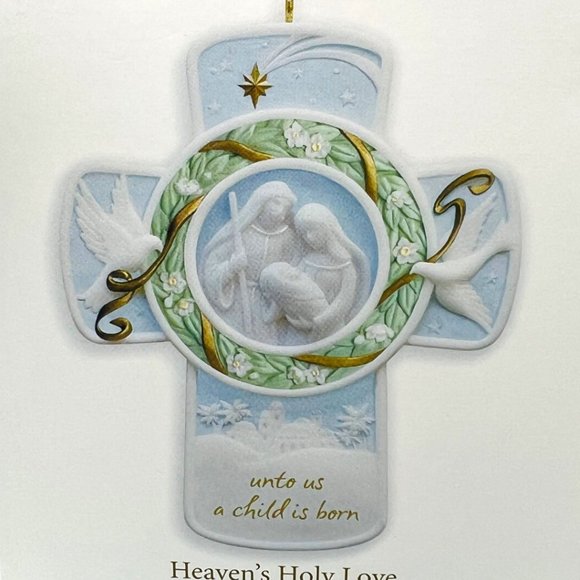 Hallmark Other - Heaven's Holy Love Unto us a Child was born Heaven's Holy Love Unto us a Child w